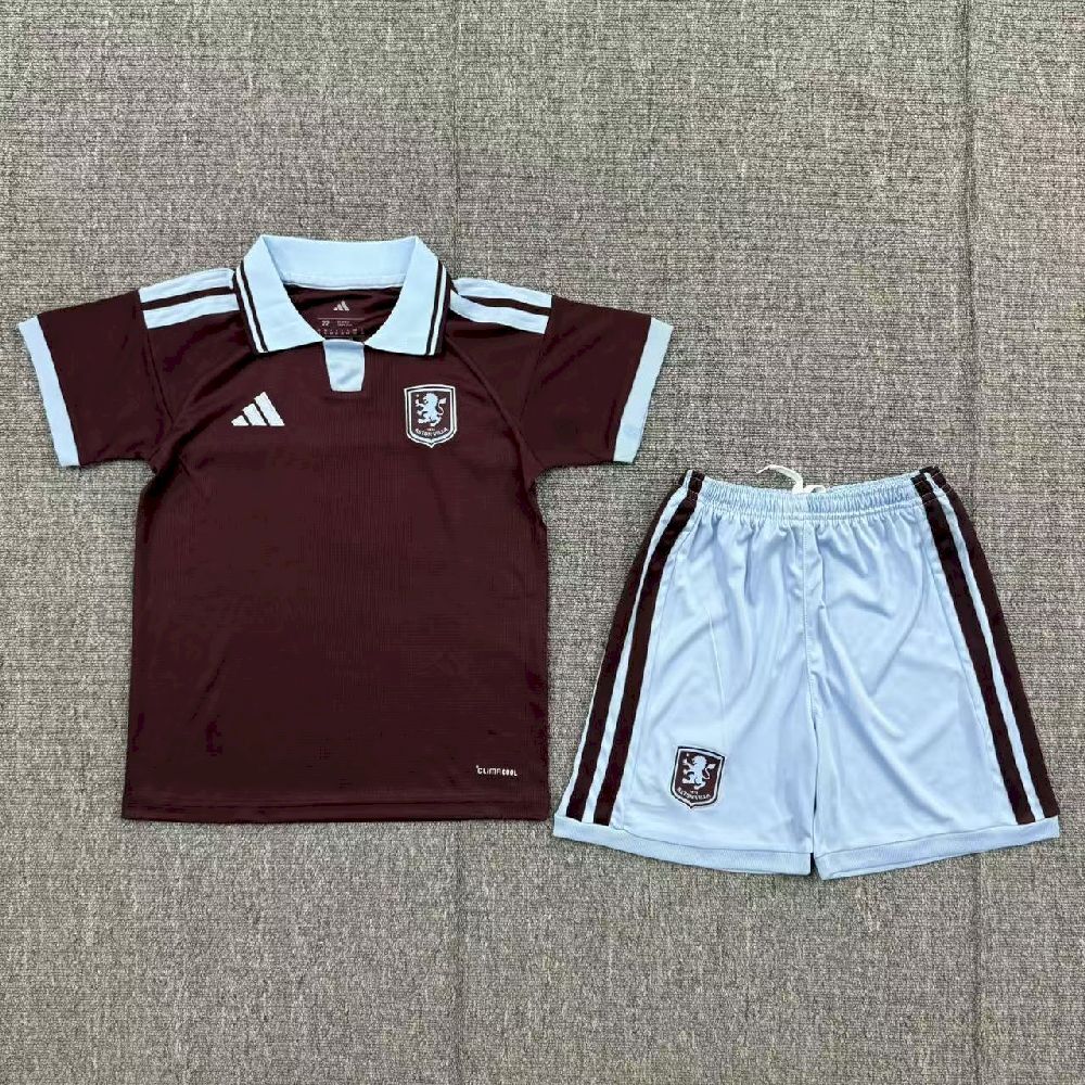 2026-27 Aston Villa Home Jersey - Kids