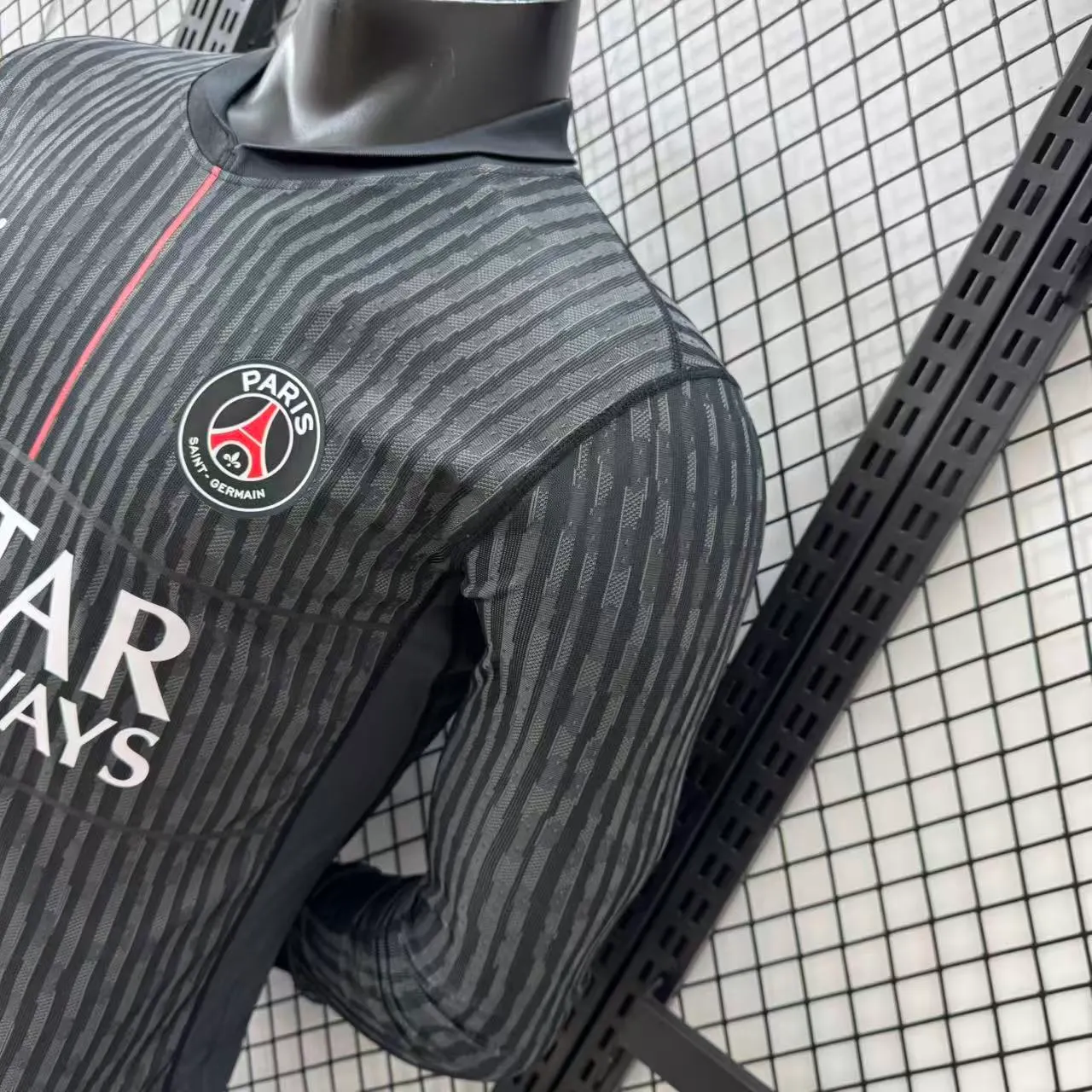 2025-26 Paris Saint-Germain Third Away Long-Sleeve Jersey – Player Version