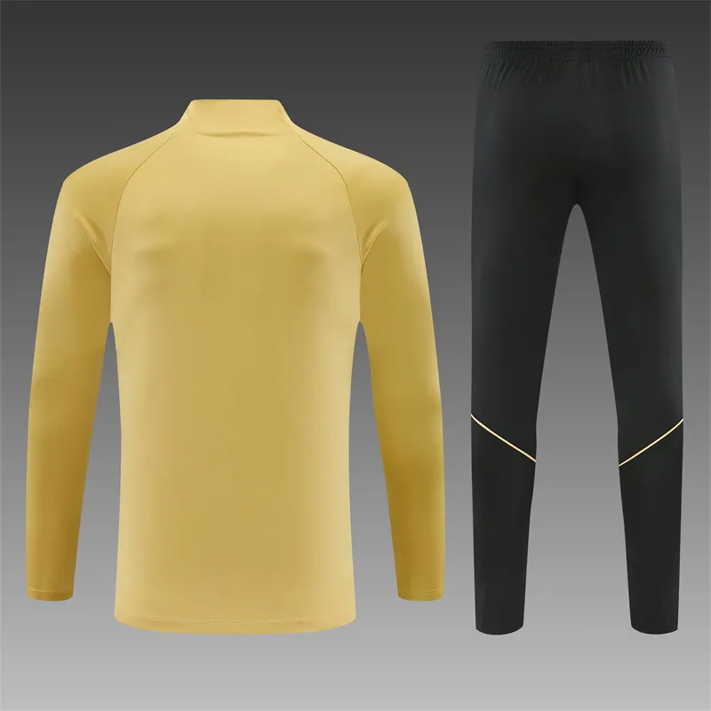 2026-27 Barcelona Gold Half-Zip Training Jersey