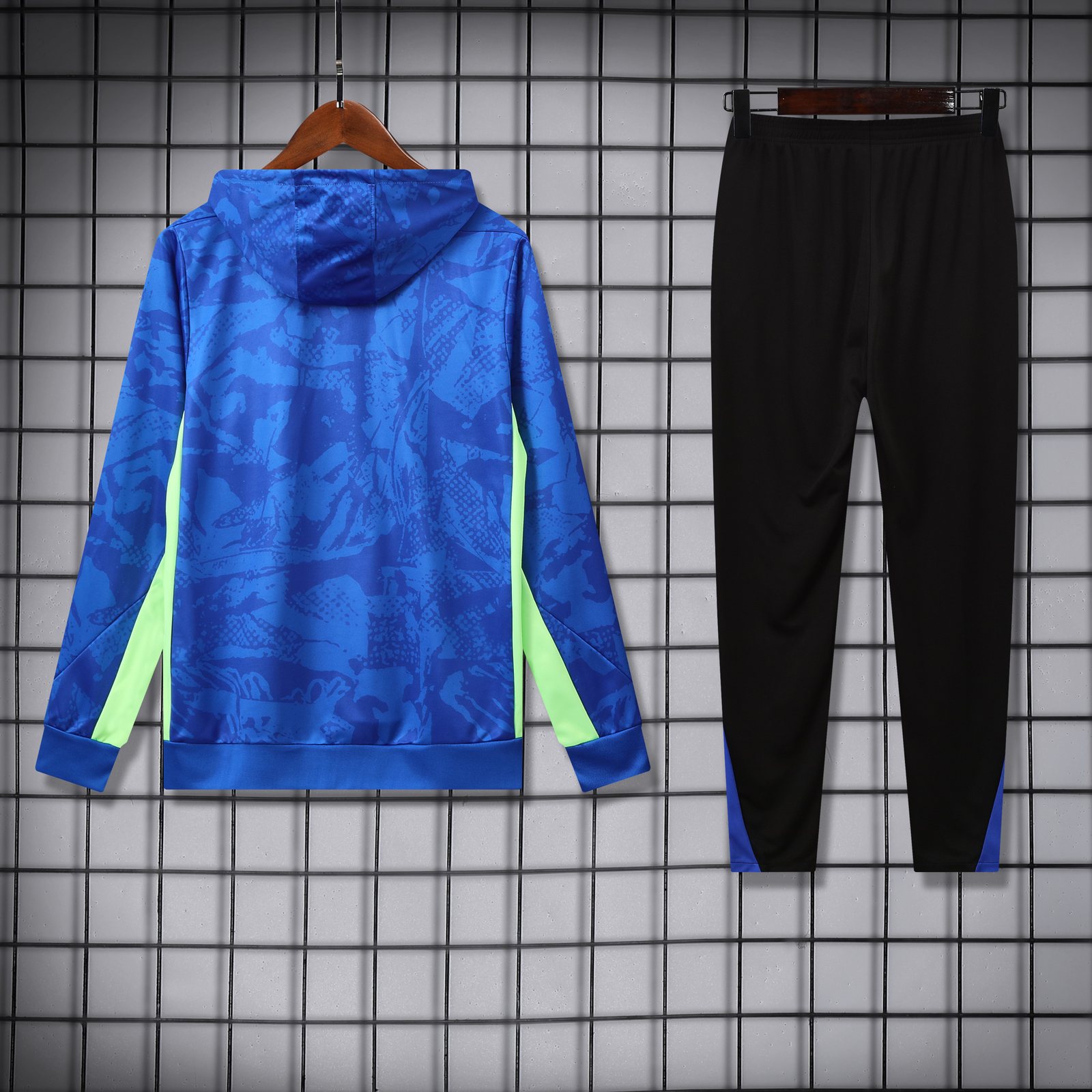 2025-26 Barcelona Blue Half-Zip Training Jersey