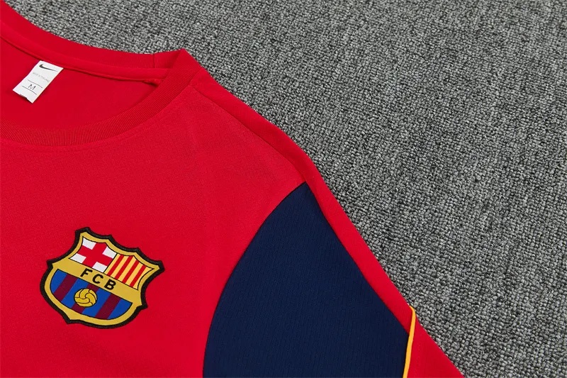 2026-27 Barcelona Red Short-Sleeve Training Jersey
