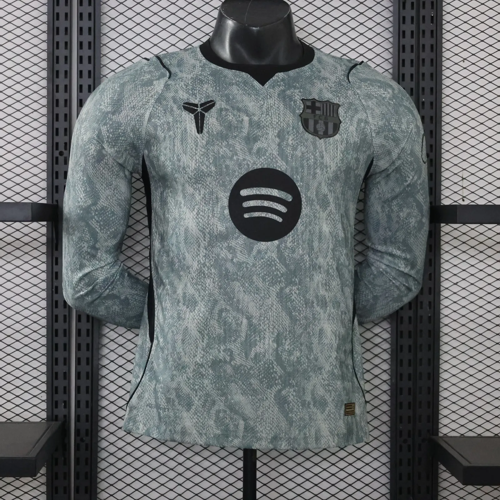 2026-27 Barcelona Long-Sleeve Goalkeeper Jersey – Player Version