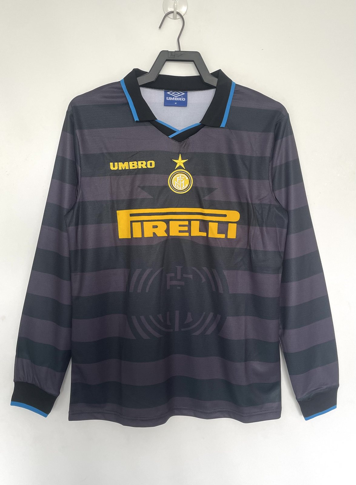 1997-98 Inter Milan Second Away Long Sleeve Retro Jersey