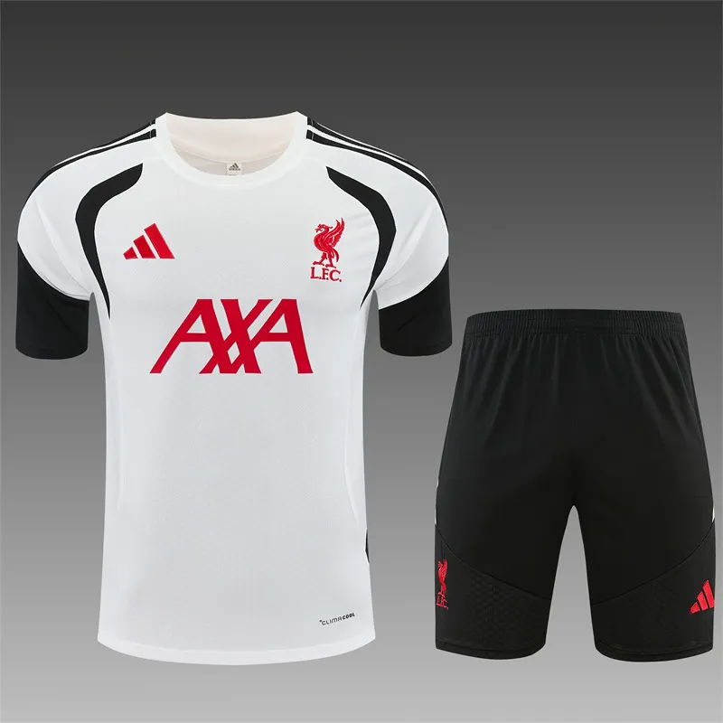 2026-27 Liverpool White Short-Sleeve Training Jersey