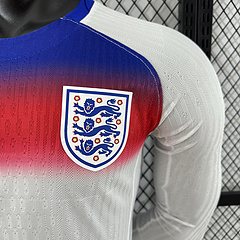 2025-26 England Home Long Sleeve Shirt - Player Edition.