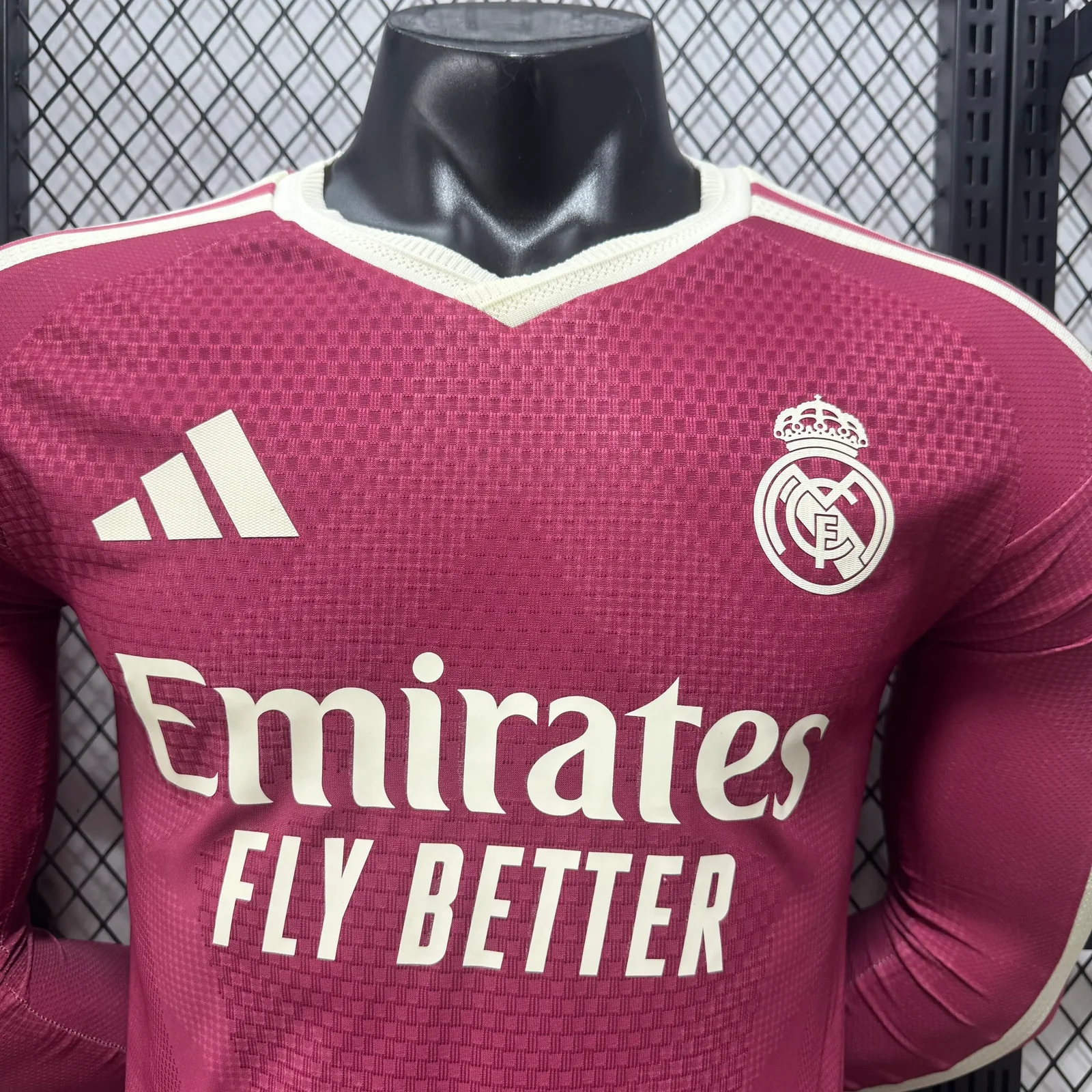2026-27 Real Madrid Away Long-Sleeve Jersey – Player Version