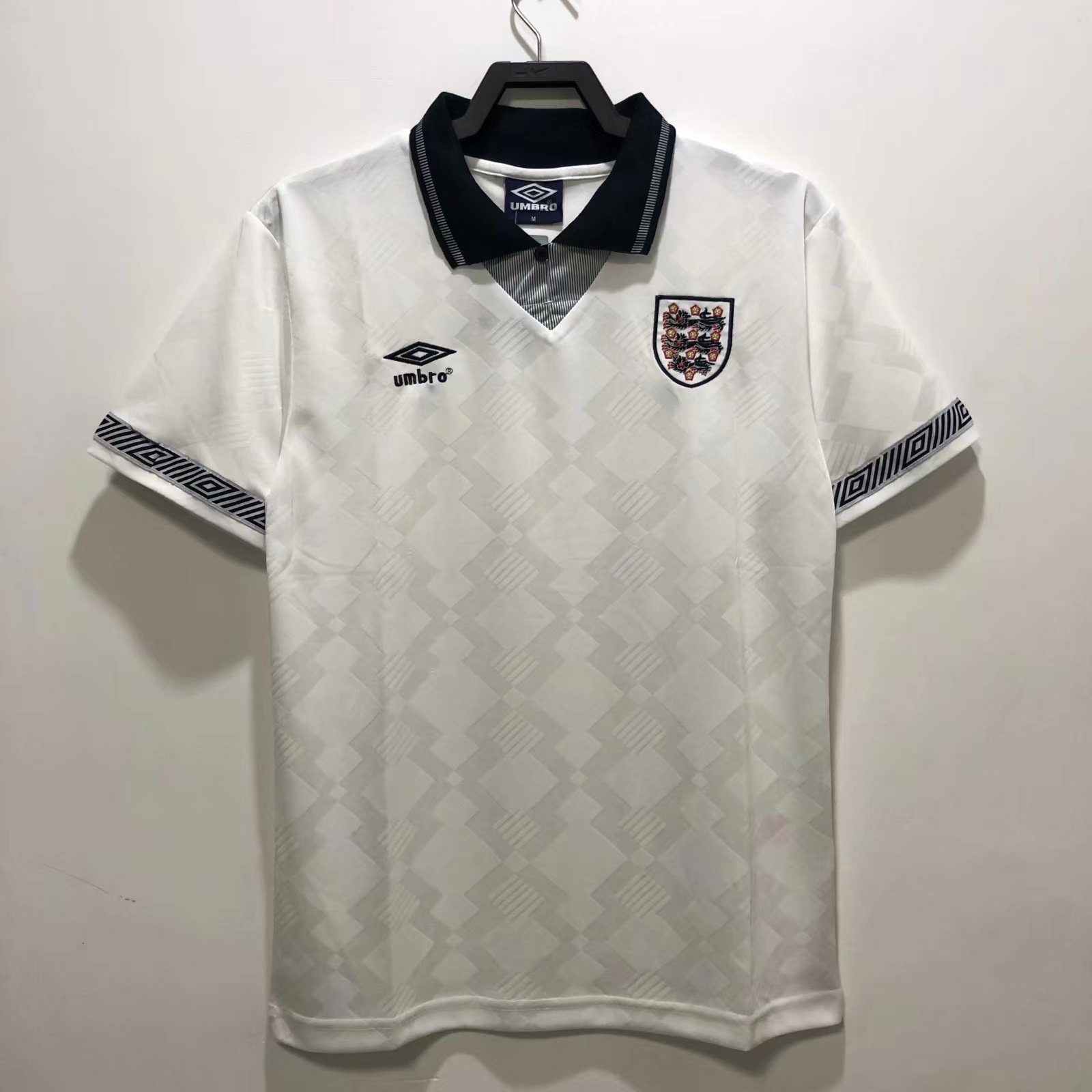 1990 England Home Retro Jersey