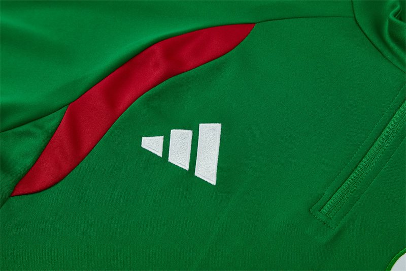 2026-27 Algeria Green Half-Zip Training Jersey