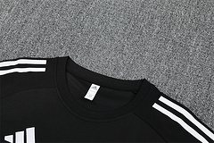 2025-26 Real Madrid Black Short Sleeve Training Jersey