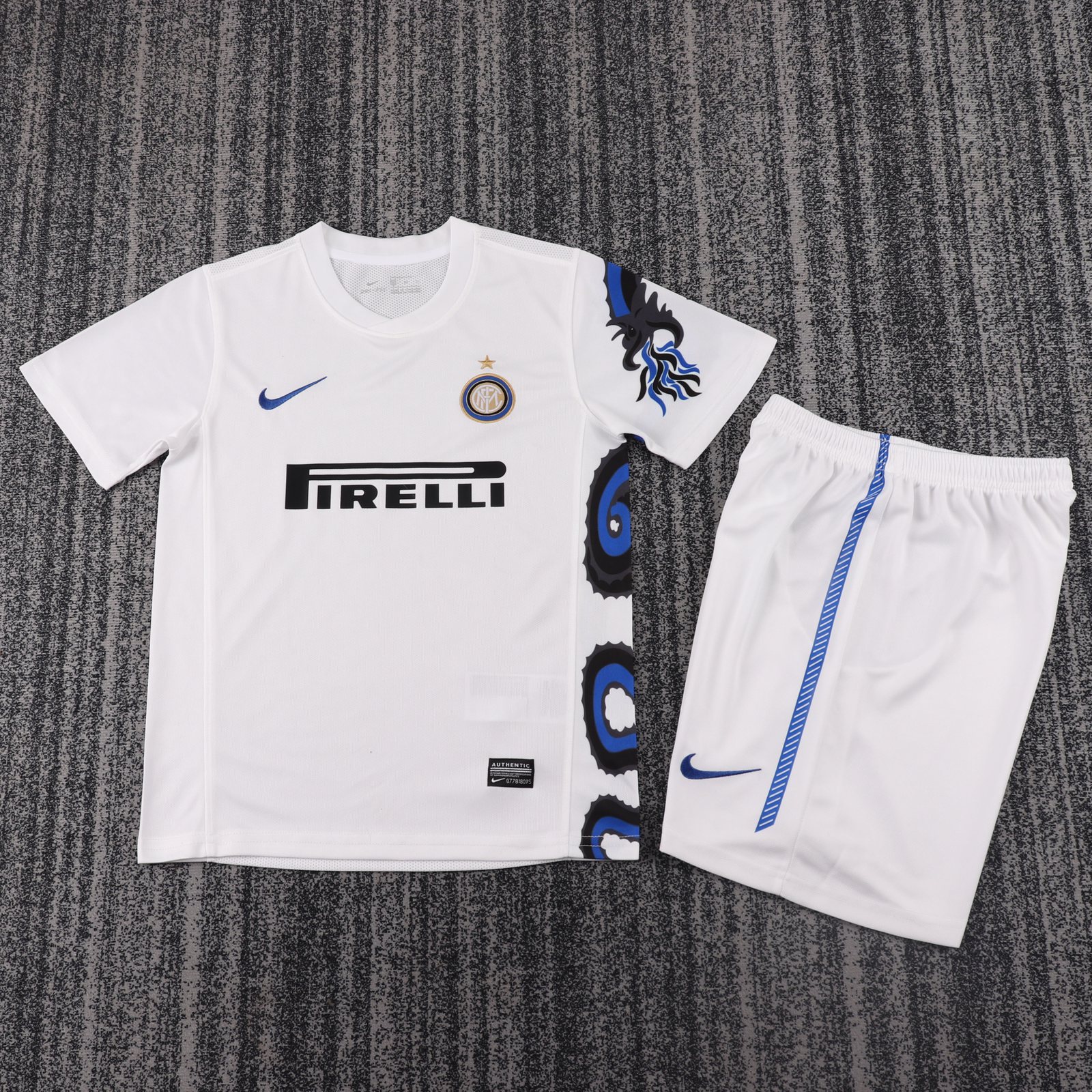 2010 Inter Away Retro Shirt - Kids Size