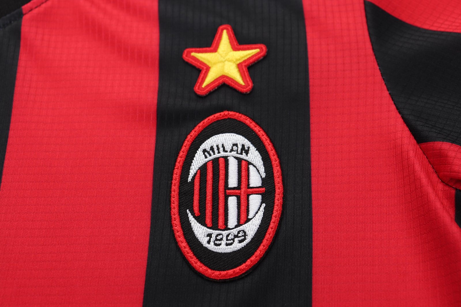 1997-98 AC Milan Home Retro Jersey - Kids