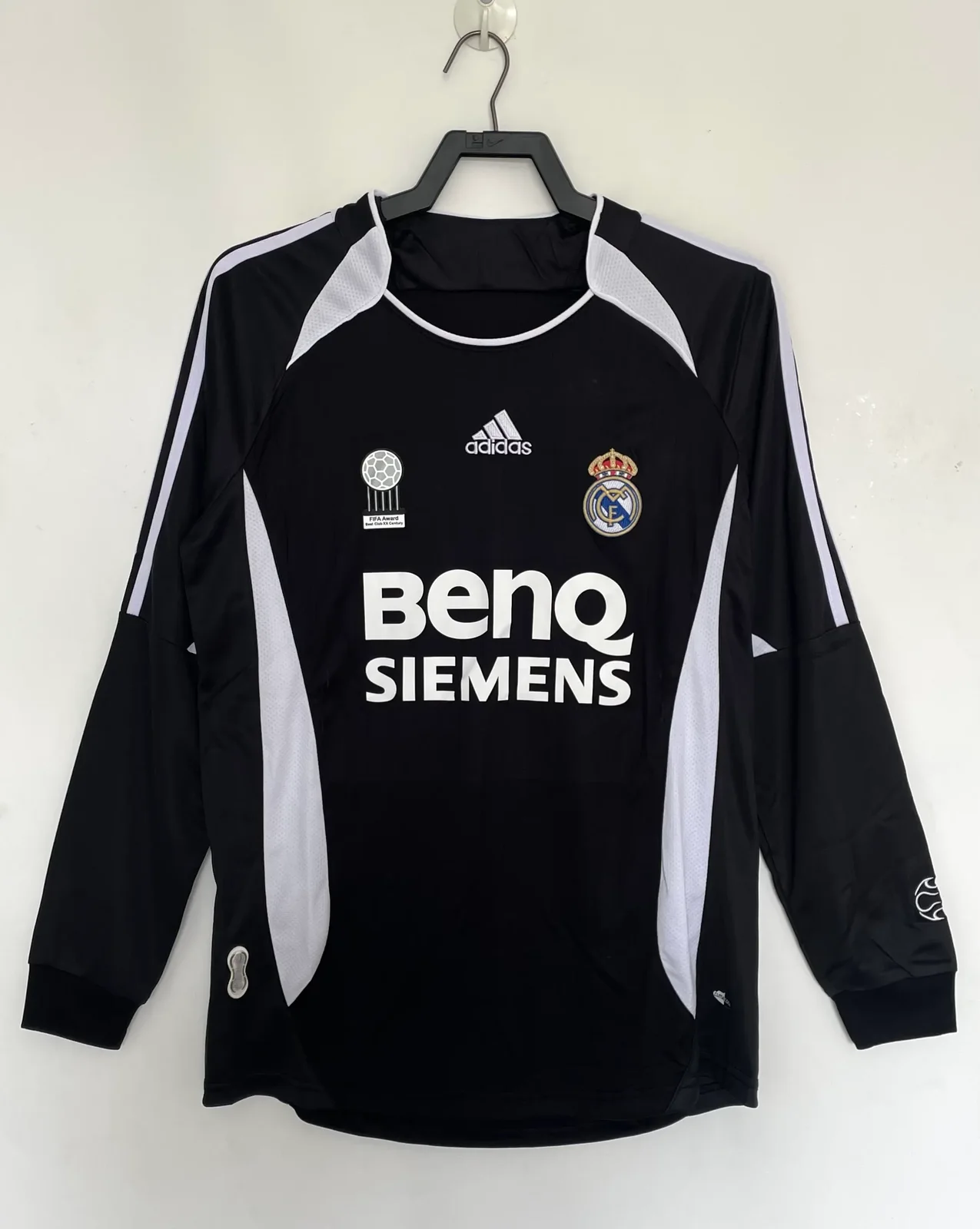 2006-07 Real Madrid Second Away Retro Long-Sleeve Jersey