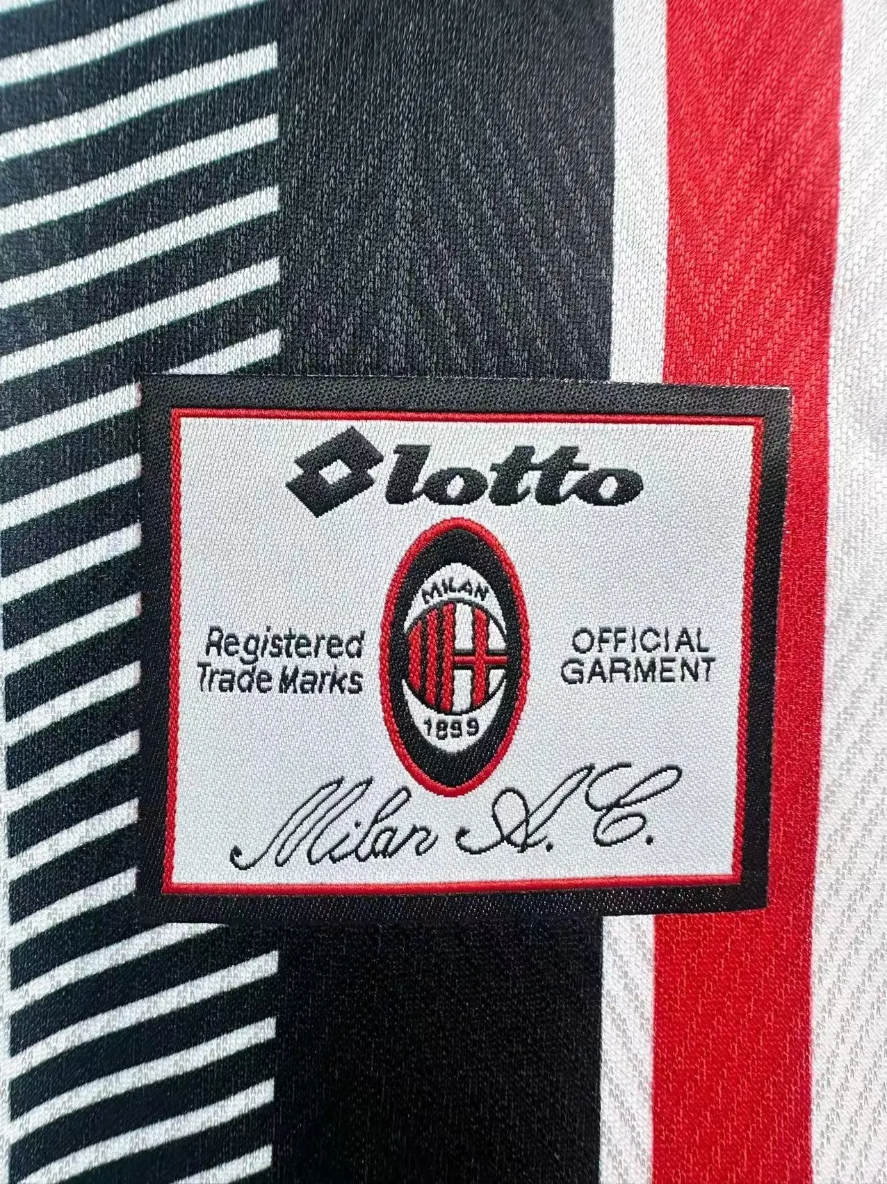 1997-98 AC Milan Away Retro Jersey