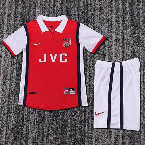 1998-99 Arsenal Home Retro Shirt - Kids