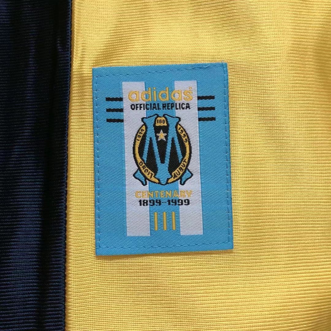 1998-99 Marseille gold vintage away jersey