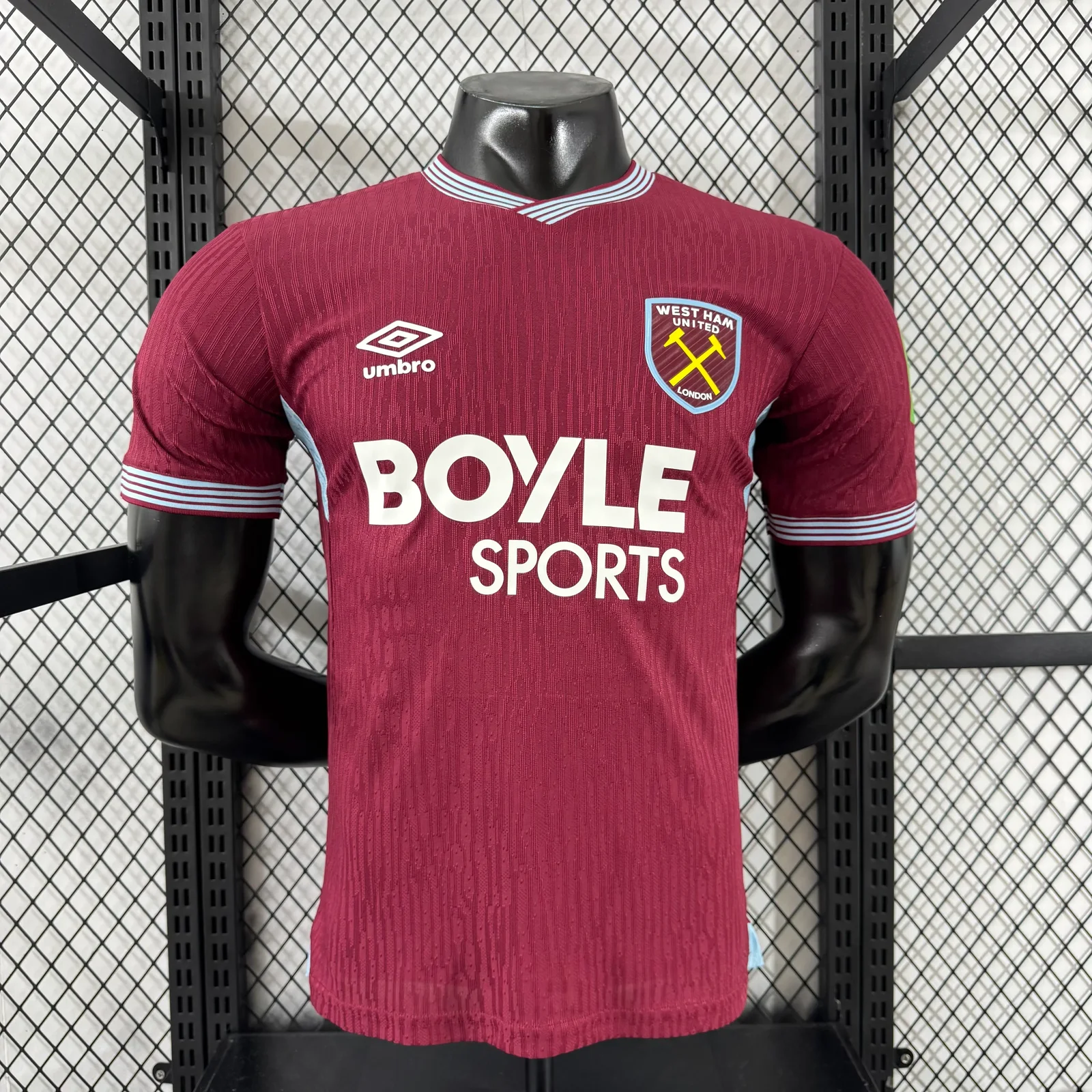 2025-26 West Ham United Home Shirt – Player Version