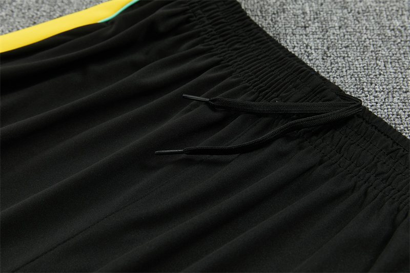2026-27 Brazil Black Half-Zip Training Jersey