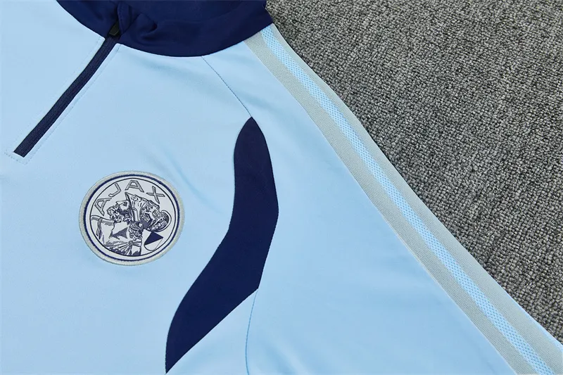 2026-27 Ajax Light Blue Half-Zip Training Suit