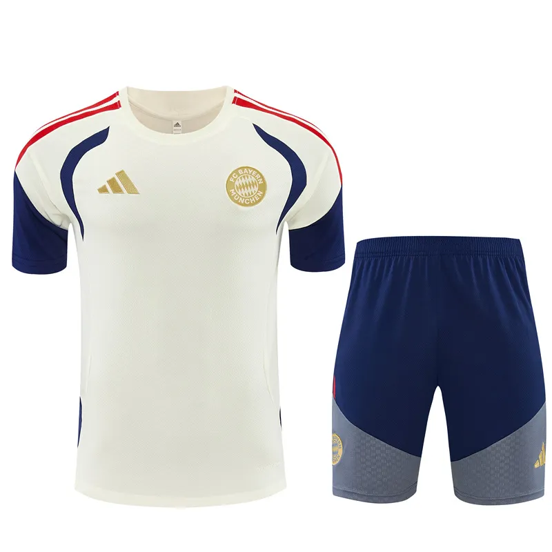 2026-27 Bayern Munich Beige Short-Sleeve Training Jersey