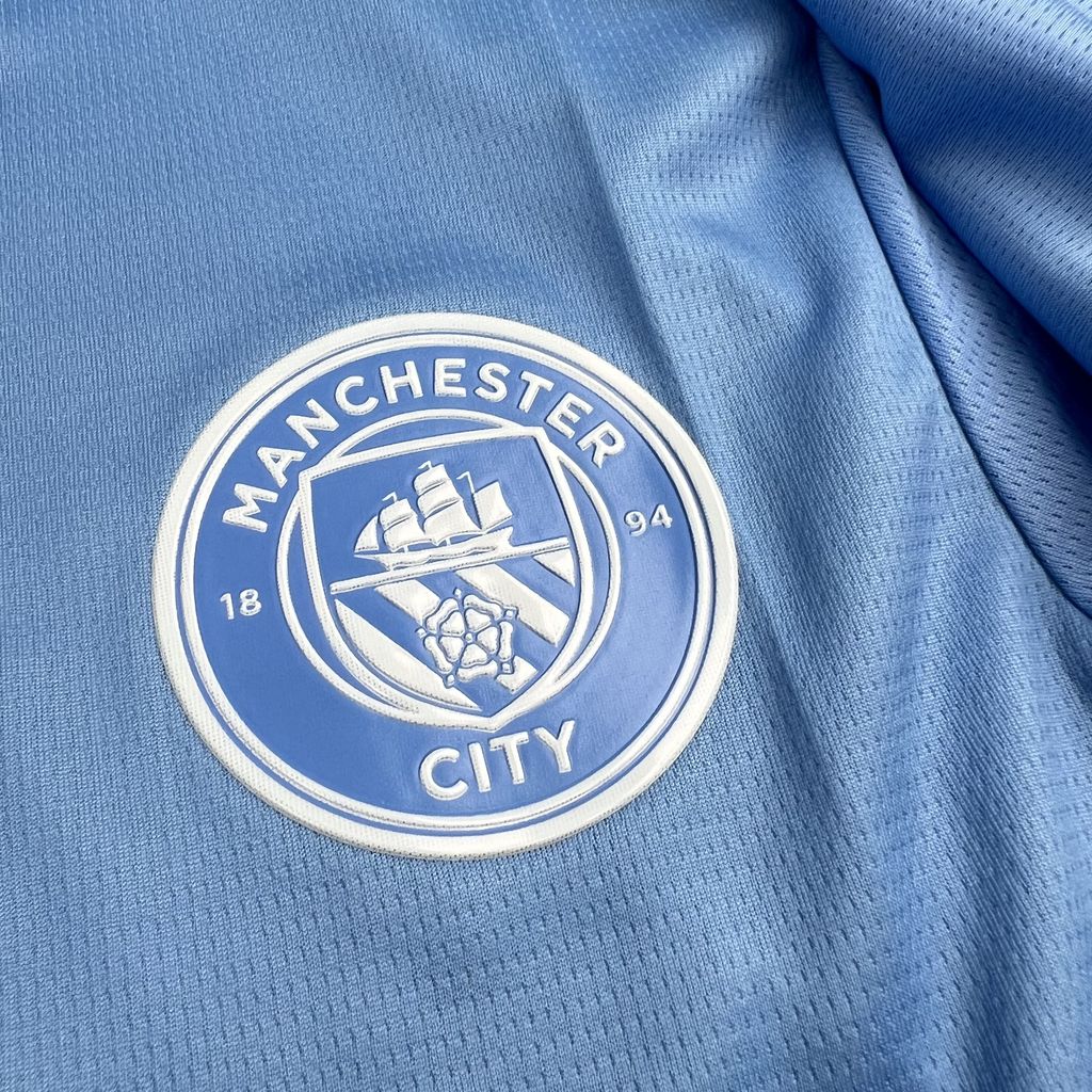 2026-27 Manchester City Home Long-Sleeve Kit – Fan Edition