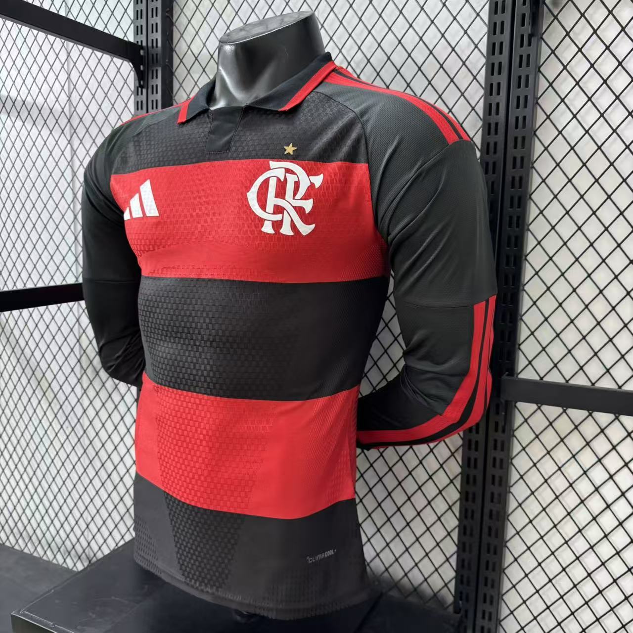 2026-27 Flamengo Home Long-Sleeve Jersey - Player Version