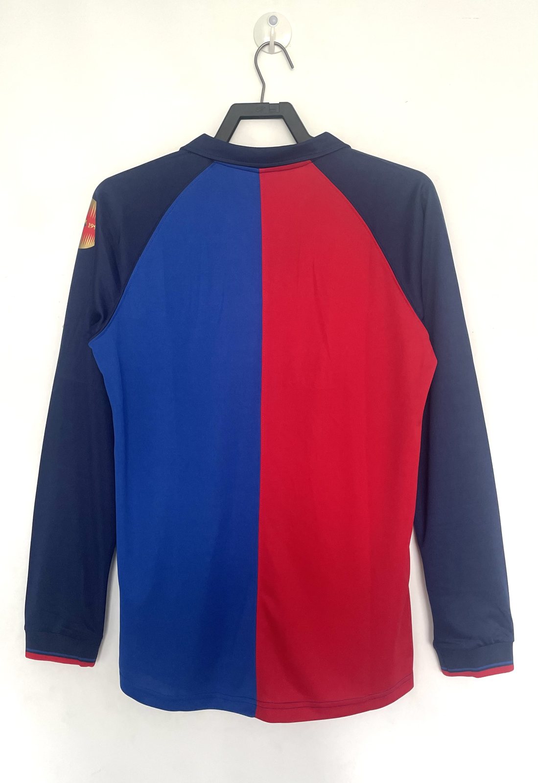 1899-99 Centennial Barcelona Home Long Sleeve Retro Jersey - Commemorative Edition