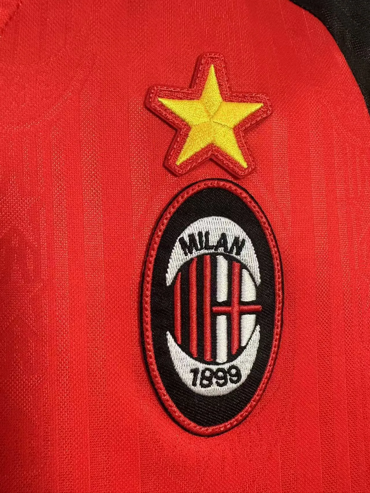 1997-98 AC Milan Red Special Edition Retro Jersey