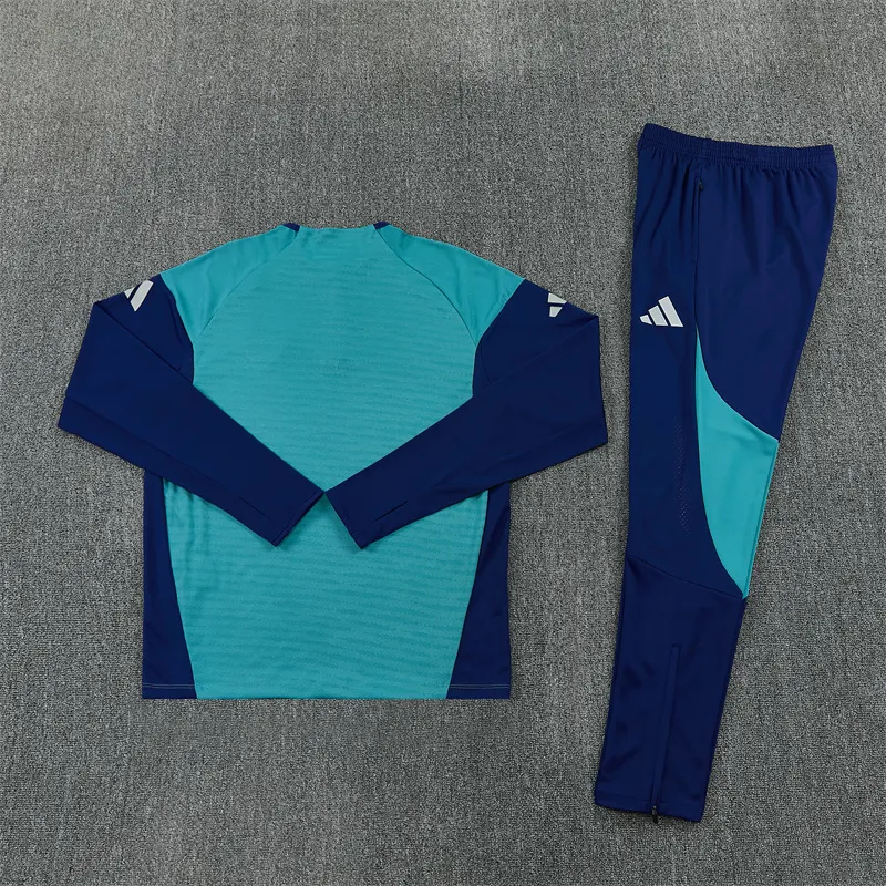 2025-26 Arsenal Green Half-Zip Training Jersey