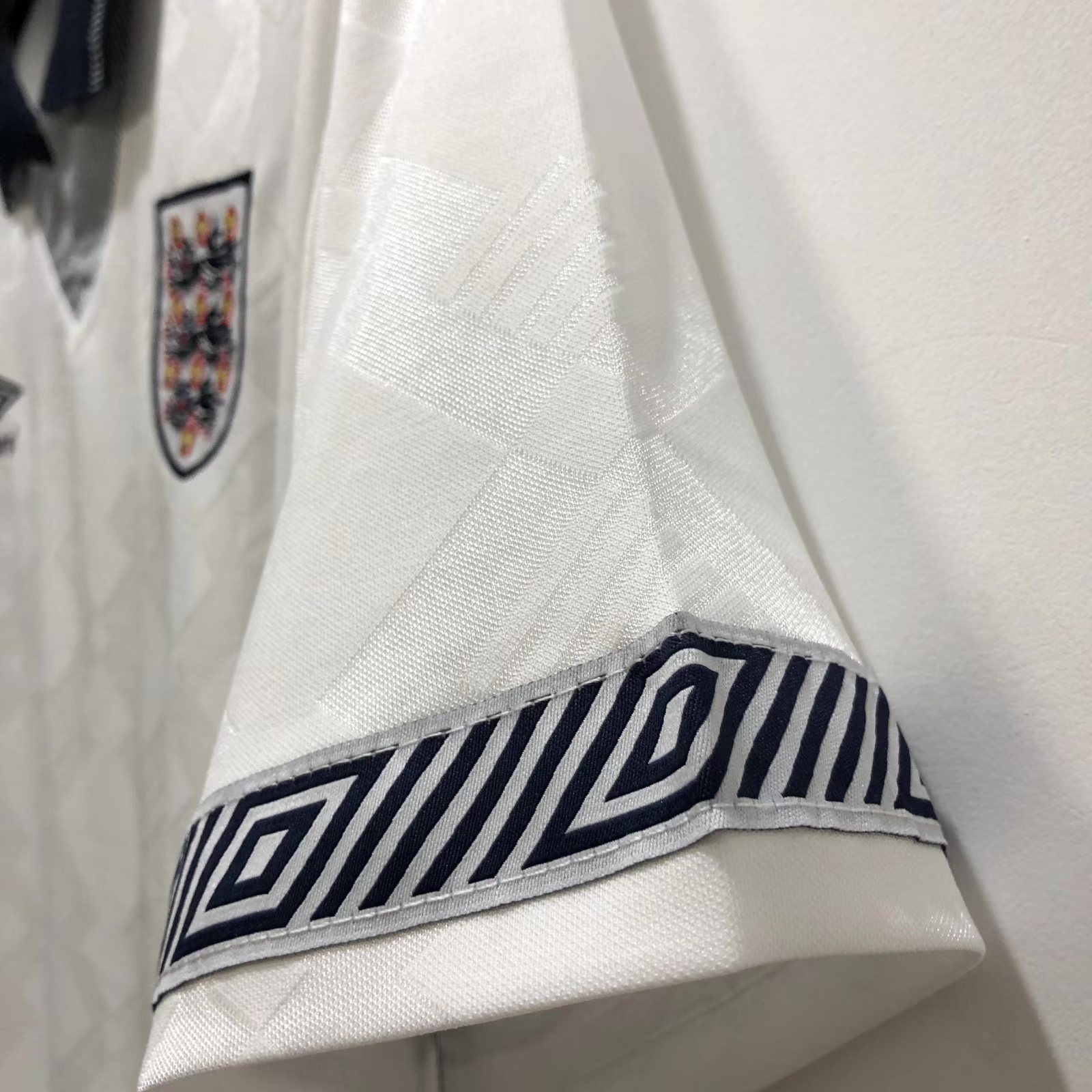 1990 England Home Retro Jersey