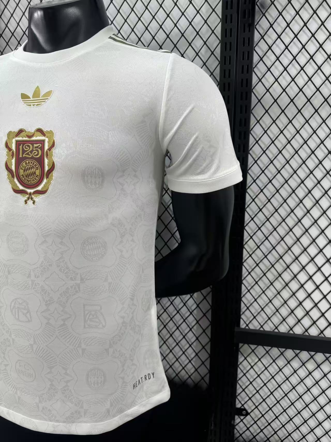 2025-26 Bayern Munich 125th Anniversary White Jersey – Player Version