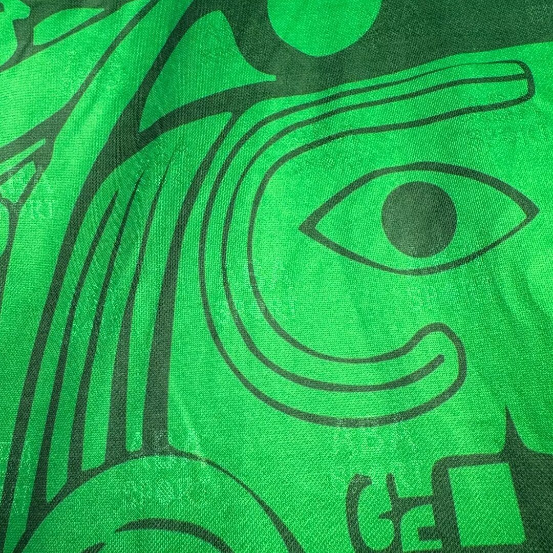 1998 Mexico Home Jacquard Retro Jersey