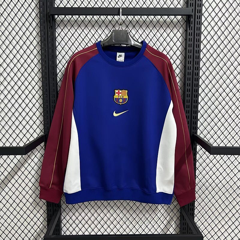 2026-27 Barcelona Long-Sleeve Sweatshirt