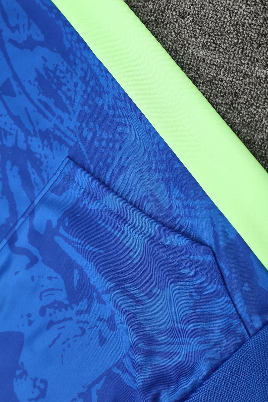 2025-26 Barcelona Blue Half-Zip Training Jersey