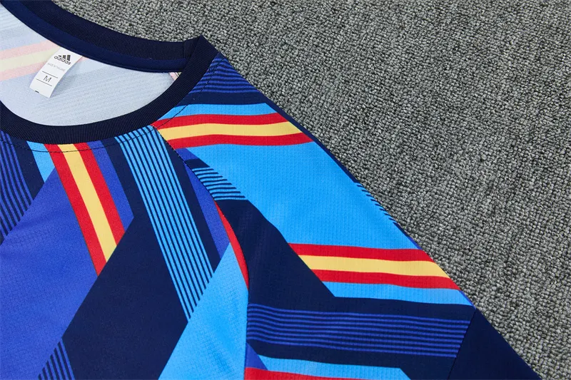 2026-27 Spain Royal Blue Short-Sleeve Training Jersey