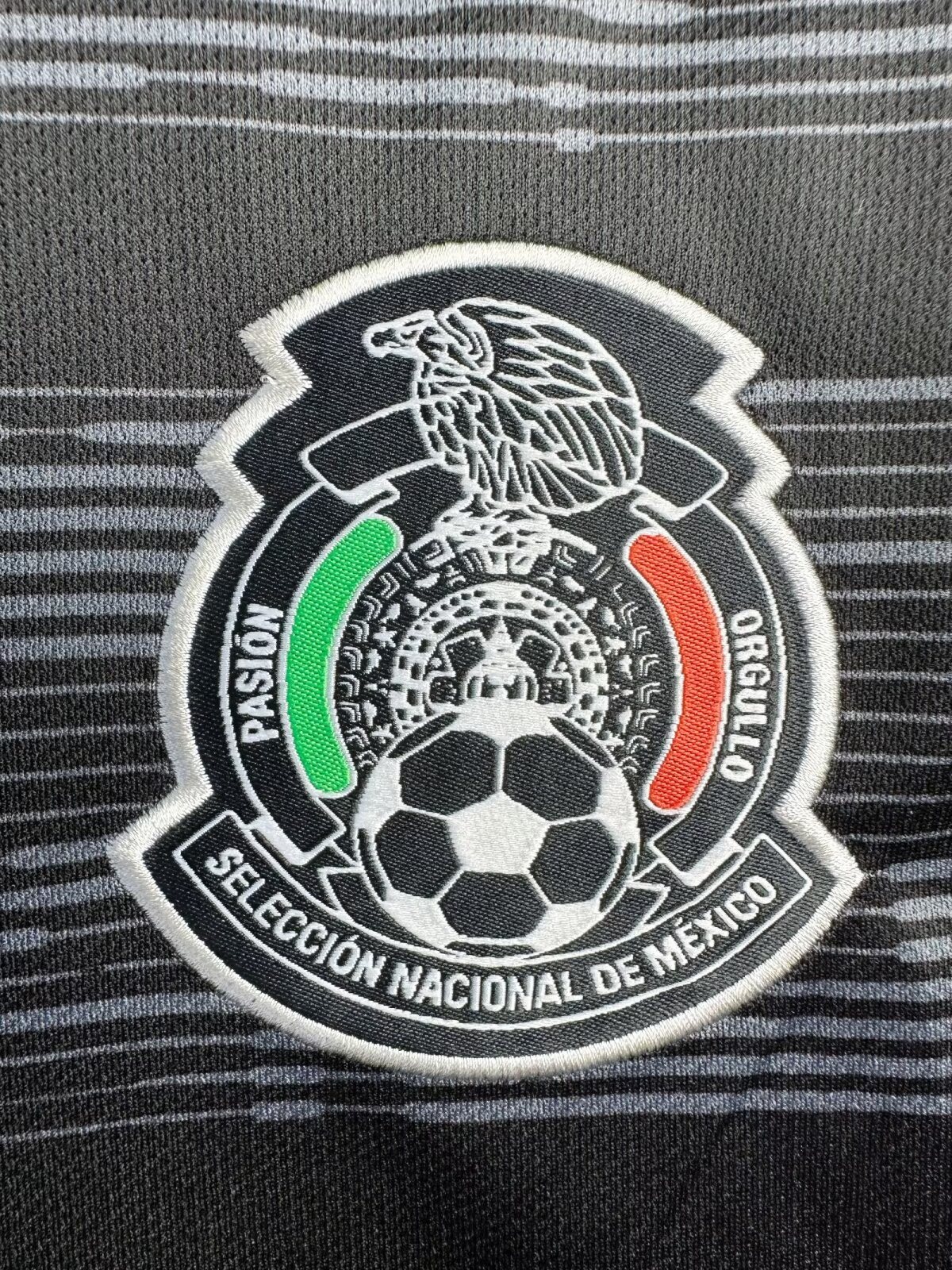 2019 Mexico Home Long Sleeve Retro Jersey