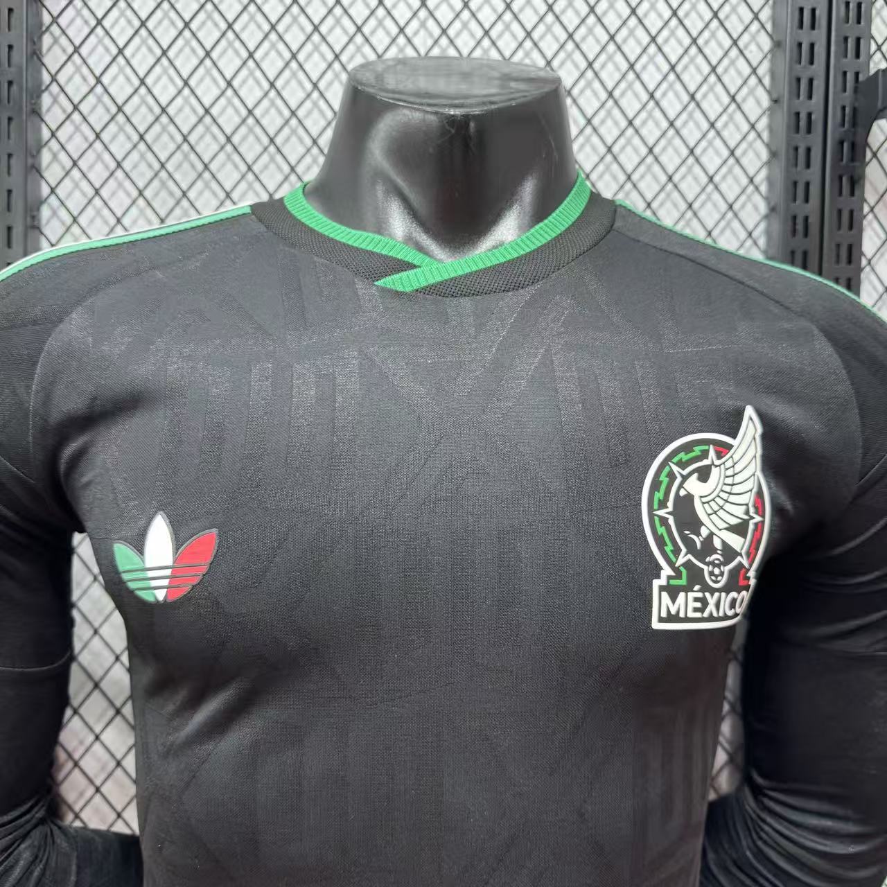 2026-27 Mexico Second Away Long-Sleeve Jersey – Player Version