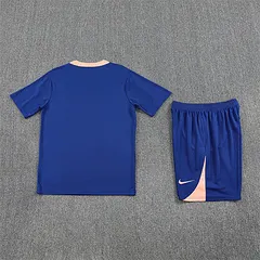 2025-26 France Blue Short Sleeve Training Jersey