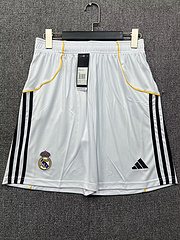 2025-26 Real Madrid Home Shorts