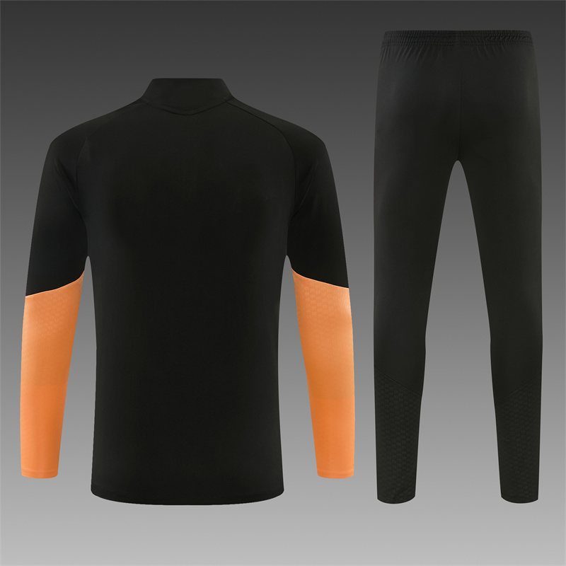2026-27 Arsenal Black Half-Zip Training Kit