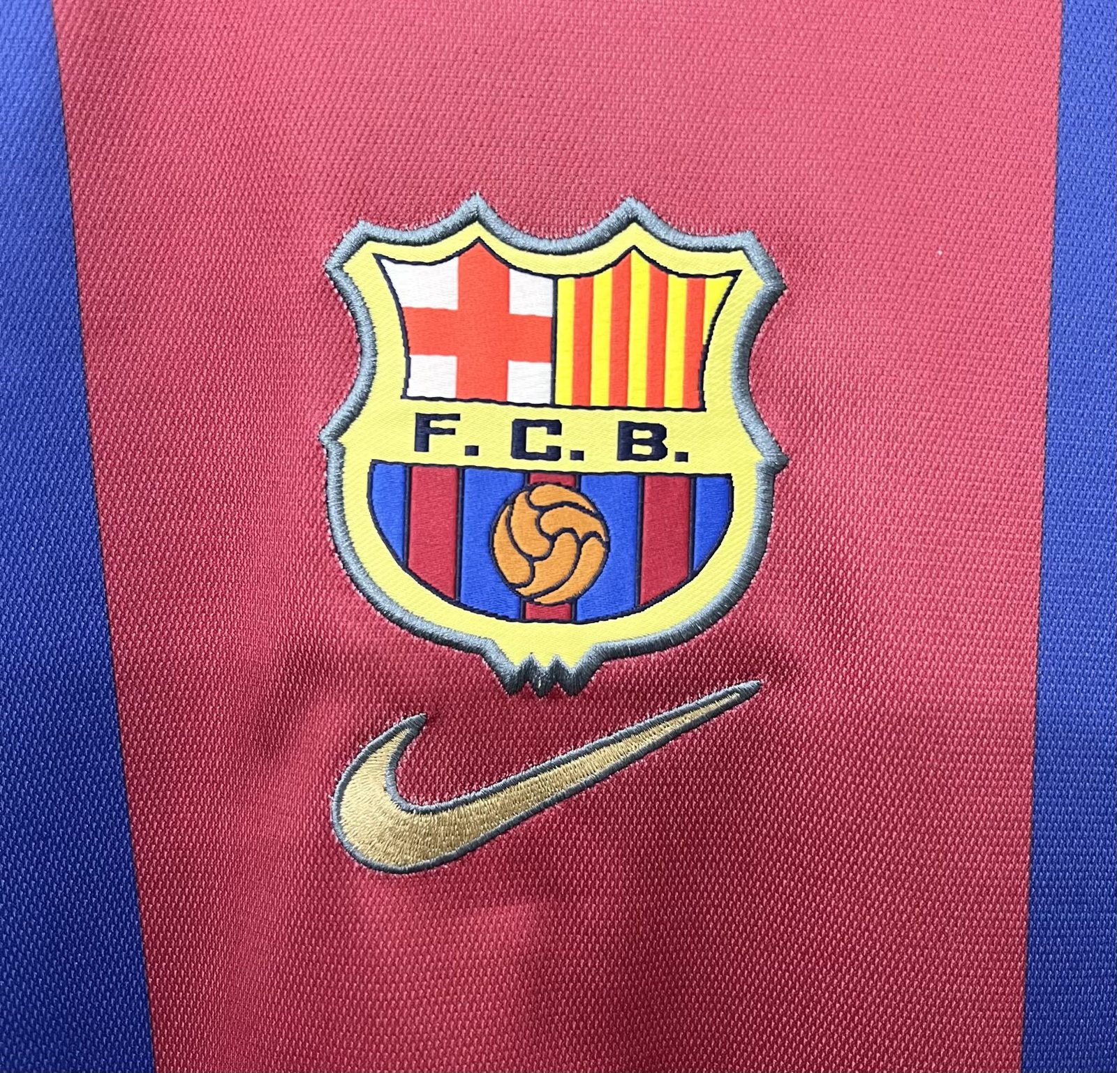 1998-99 Barcelona Home Retro Jersey