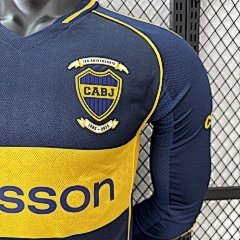 2025-26 Boca Juniors Home Long-Sleeve Jersey - Player Version