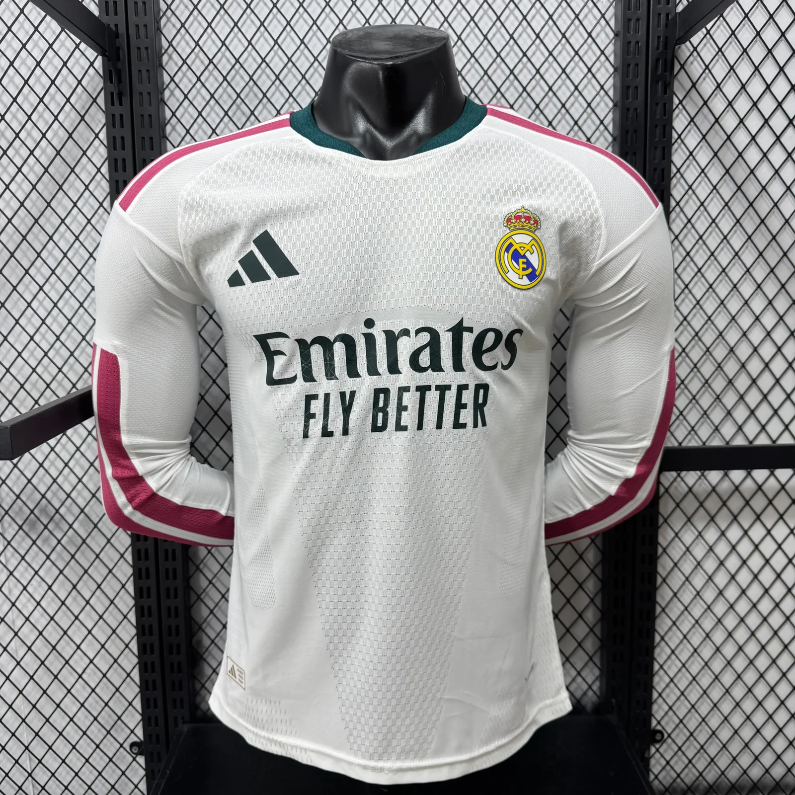 2026-27 Real Madrid Home Long-Sleeve Jersey - Player Version