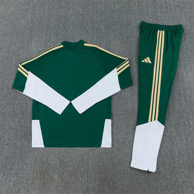 2026-27 Italy Green Half-Zip Training Jersey