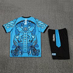 2025-26 Napoli Light Blue Short Sleeve Training Jersey