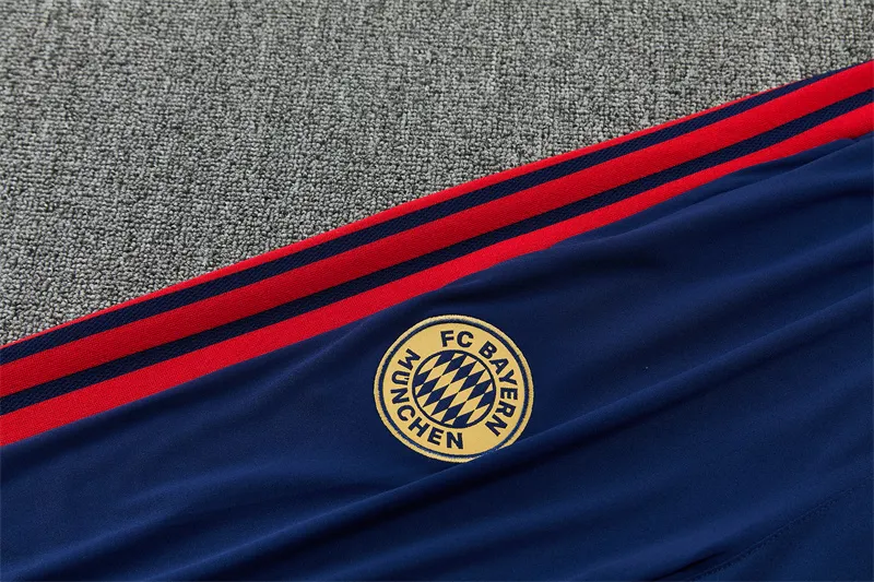 2026-27 Bayern Munich Royal Blue Half-Zip Training Jersey