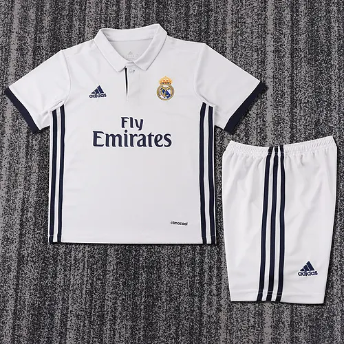 2016-17 Real Madrid Home Retro Jersey - Kids