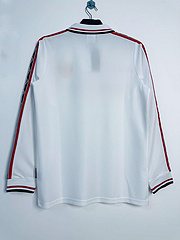 1998 Manchester United commemorative edition long-sleeved retro jersey