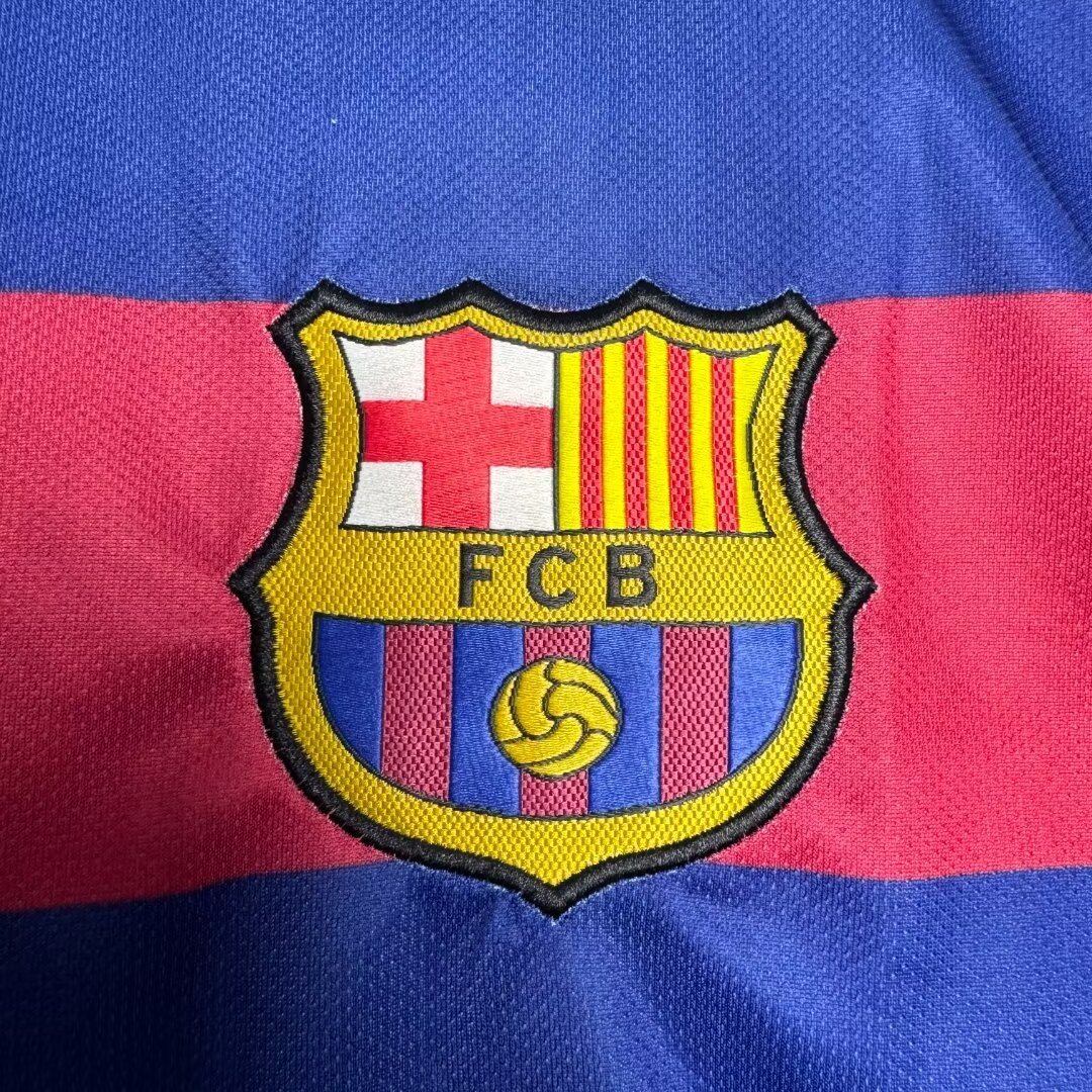2015-16 Barcelona Home Retro Jersey