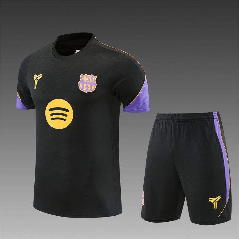 2026-27 Barcelona Black Short-Sleeve Training Jersey