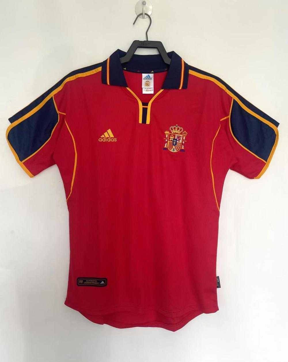 2000 Spain Home Retro Jersey